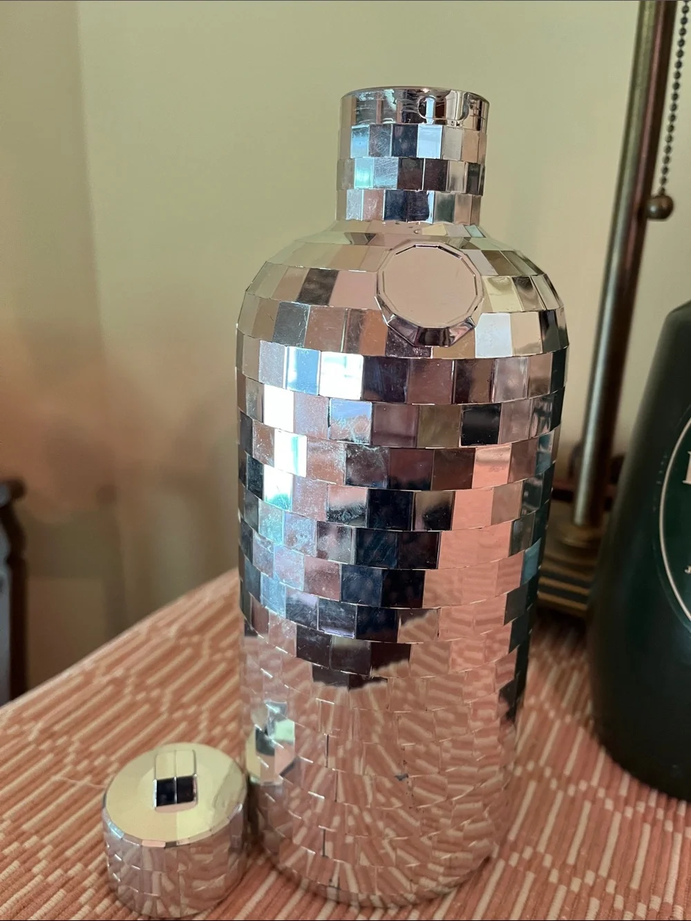 Absolut bottle cover anniversary 2007 Disco Mosaic Bottle case Decor